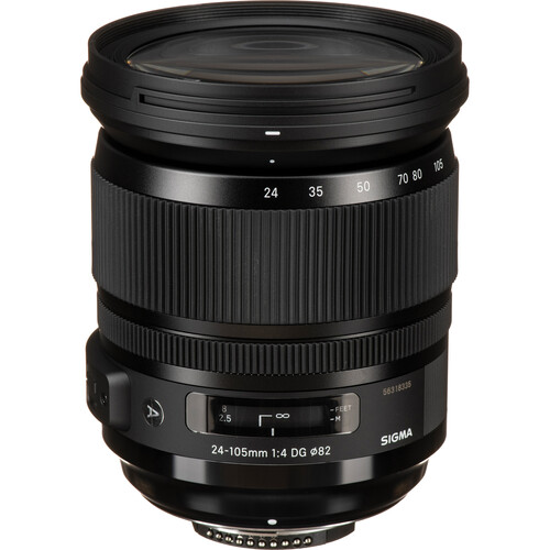 【美品】SIGMA 24-105mm F4 DG Art/Nikon Fマウント Lente Sigma 24-105mm f/4 DG OS HSM Art (Nikon F) - Loja dos Marios