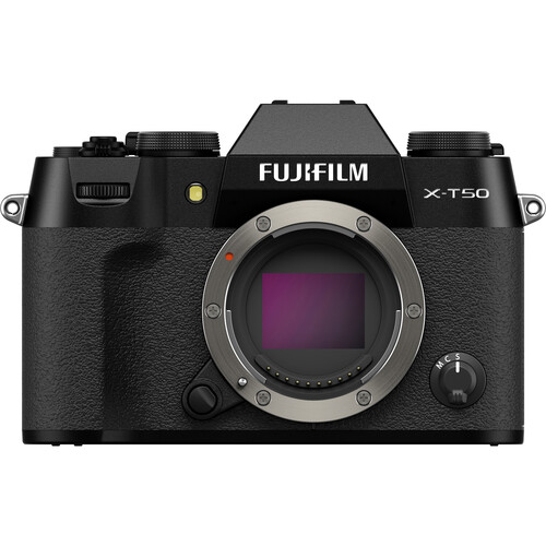 Câmera FUJIFILM X-T50 com lente 15-45 mm f/3.5-5.6 (BLACK) - Loja