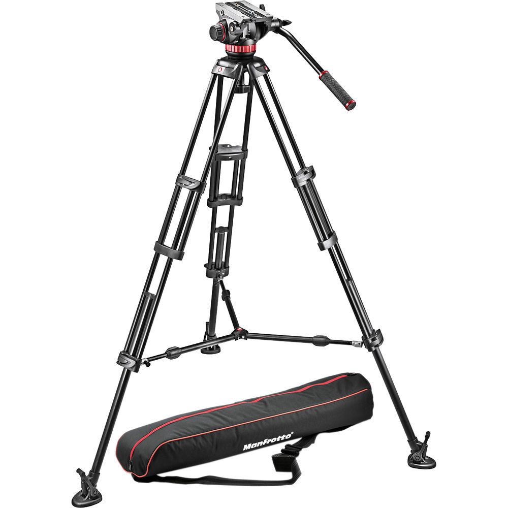 Tripé Manfrotto MVH502A com 546BK-1 - Loja dos Marios
