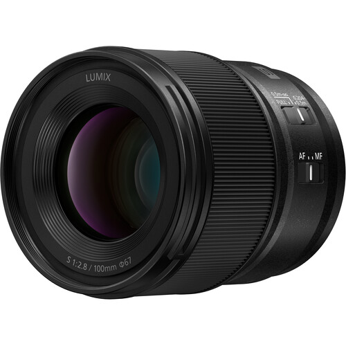 Panasonic LUMIX S 100mm f2.8 Lマウント Lente Panasonic Lumix S 100mm f/2.8 (Mount L) - Loja dos Marios