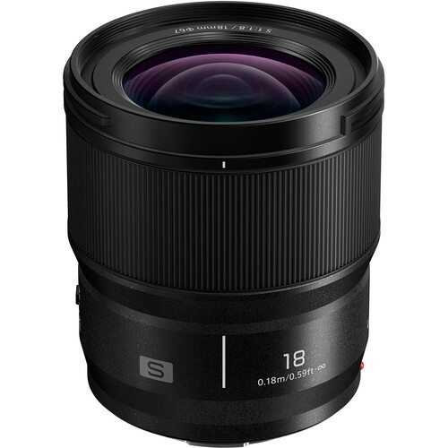Lente Panasonic Lumix S 18mm f/1.8 ultra grande angular - Loja dos