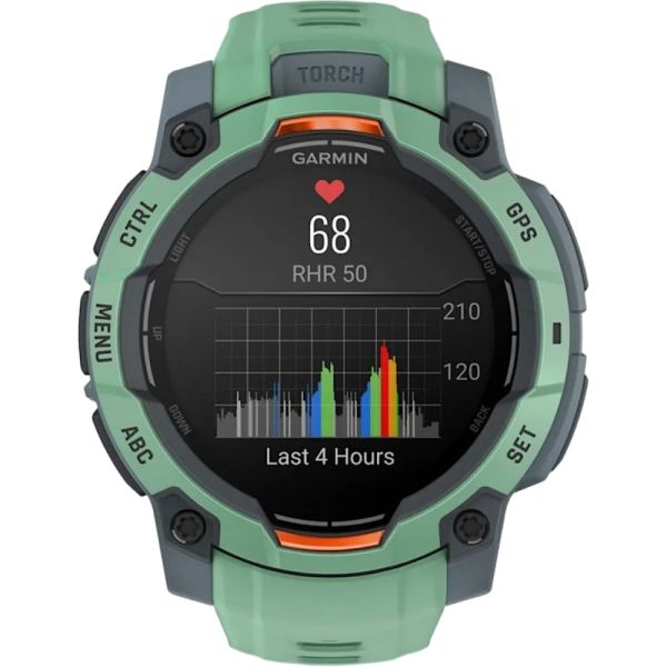Smartwatch Garmin Instinct 3 Amoled 45mm (Neo Tropic) - Loja dos