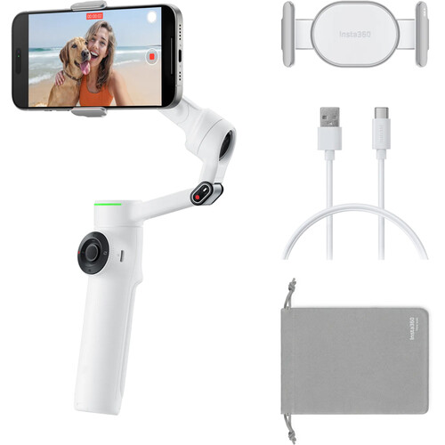 insta360 flow ホワイト Estabilizador para Smartphone Gimbal Insta360 Flow 2 Pro (White