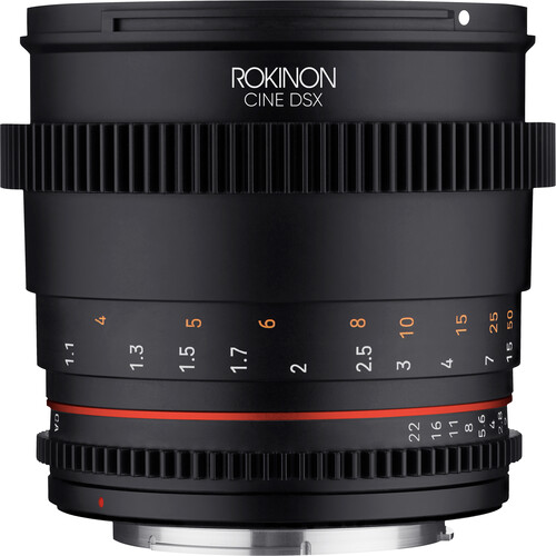 Lente ROKINON 85mm T1.5 DSX Cine para Canon EF Mount - Loja dos