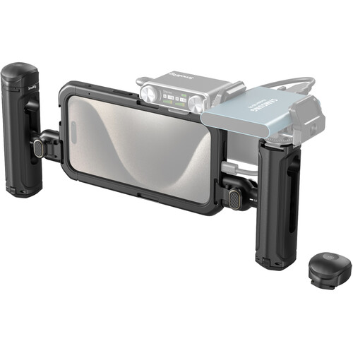 SmallRig 4397 Kit de gaiola de vídeo móvel (Dual Handheld) para