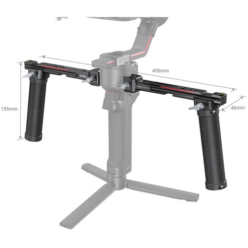 SmallRig 3027 Dual Handgrip para Gimbal DJI RS 2/RSC 2/RS 3/RS 3