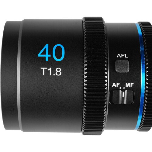 Lente SIRUI ANAMÓRFICA 40mm T1.8 1.33x S35 AF para Sony E (Black