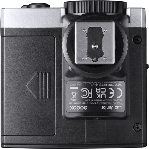 Flash de câmera retrô Godox Lux Junior (Black) - Loja dos Marios