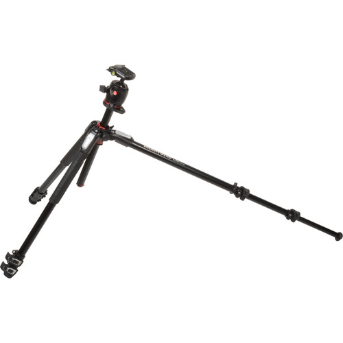 Tripé Manfrotto MK190XPRO3-BHQ2 com cabeça esférica XPRO e placa