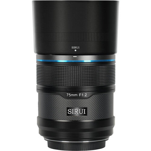 Lente de foco automático Sirui Sniper 75mm f/1.2 (Sony E, preta