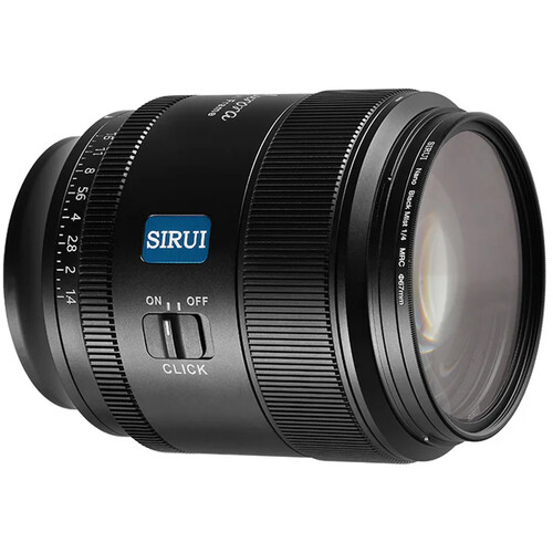Lente Sirui Aurora 85mm f/1.4 Lens (FUJIFILM X) - Loja dos Marios