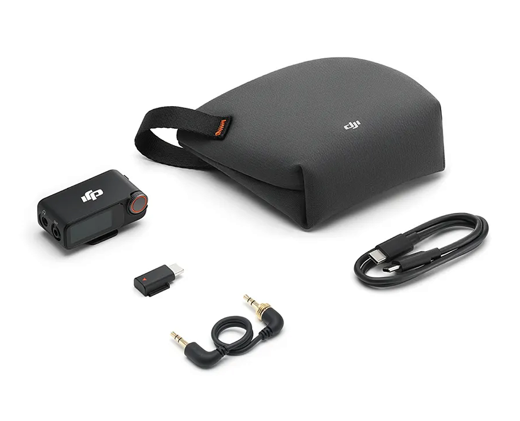 Microfone DJI Mic 3 Receptor BR - DJI135 - Loja dos Marios