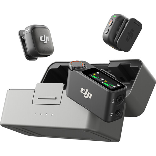 DJI MIC 3 トランスミッター ワイヤレスマイク DJI Mic 3 - Kit Completo com 2 Microfones de Lapela sem fio e 1