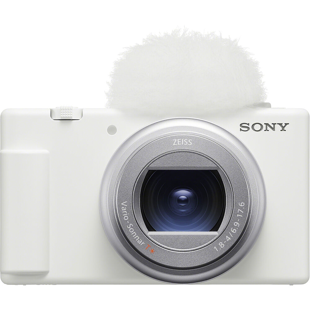 Câmera Sony ZV-1 II (branca) - Loja dos Marios - Equipamentos de