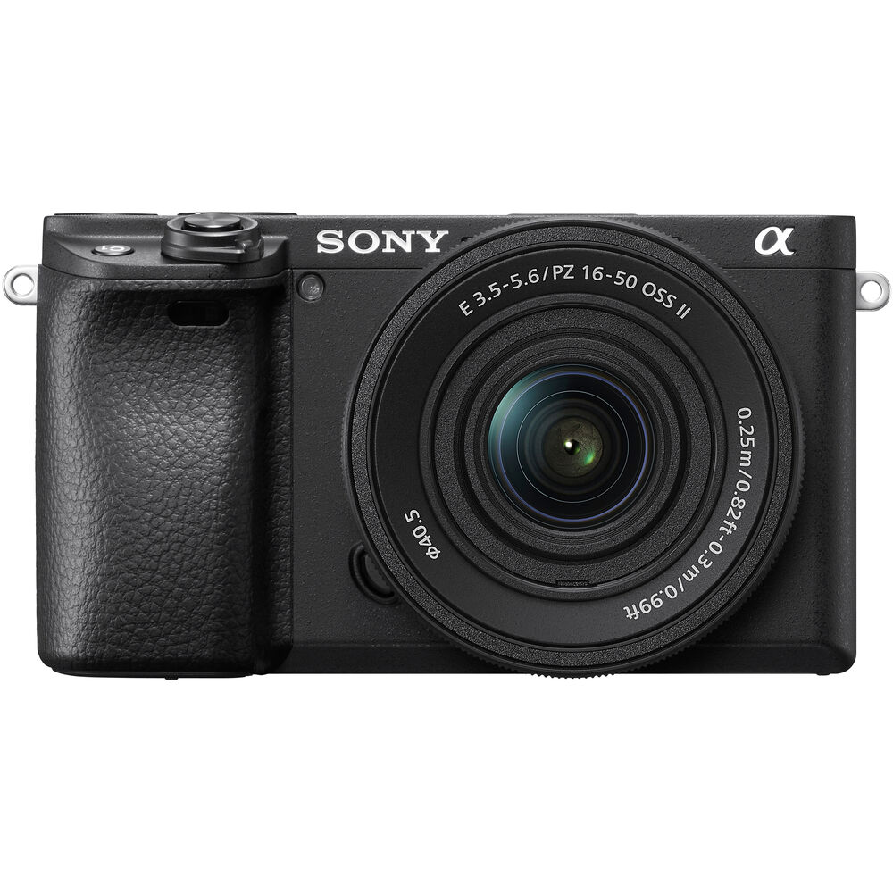 Câmera Sony A6400 + Lente 16-50mm f/3.5-5.6 II (Black) - Loja dos