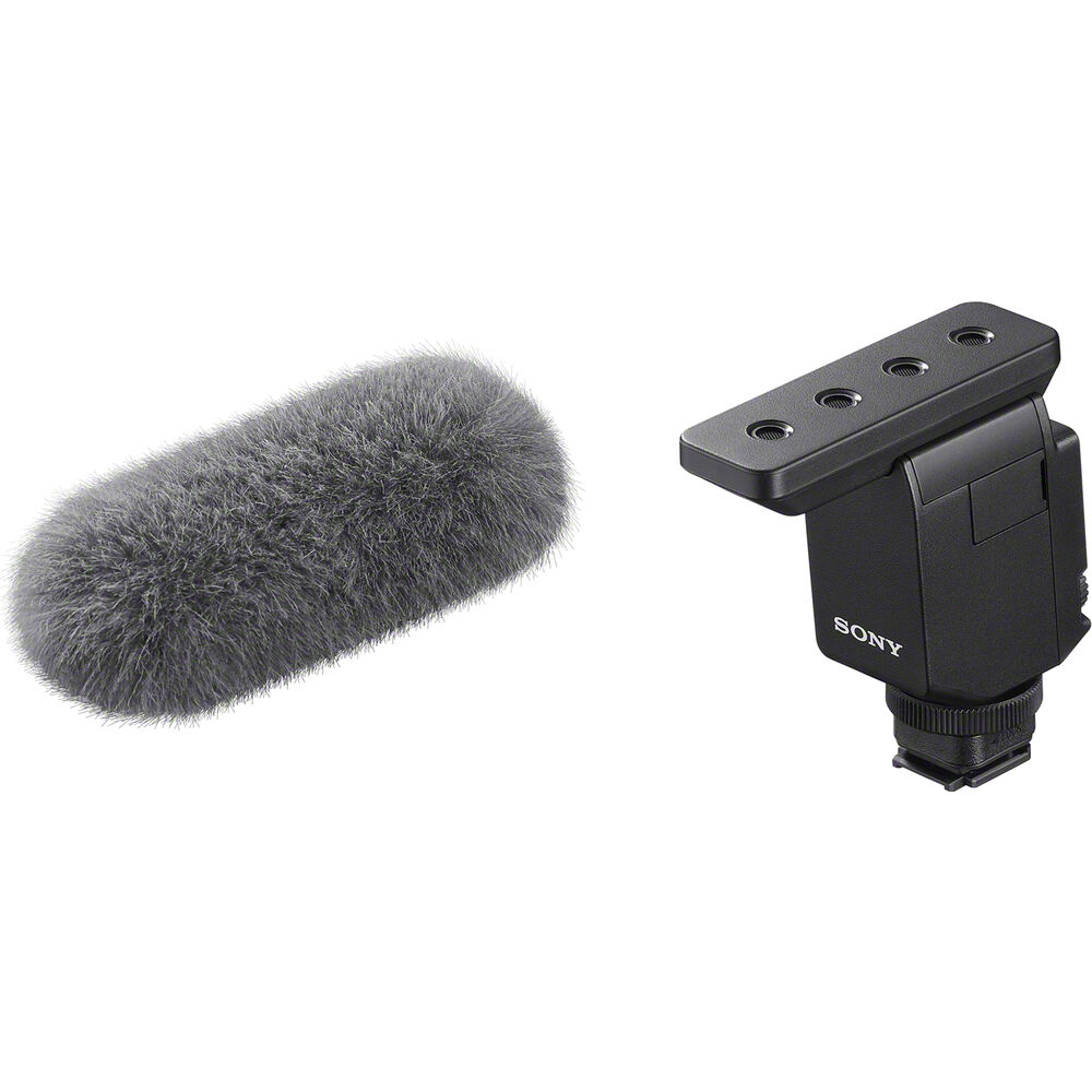 Microfone Sony ECM-B1M para Câmera Sony - Preto - Loja dos Marios