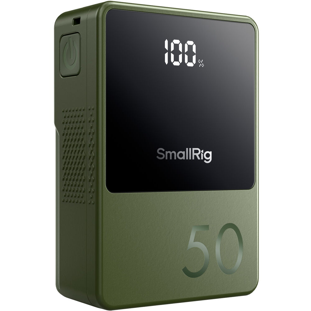 SmallRig 4872 VB50 Mini Bateria V-Mount 50W 12v - Verde - Loja dos