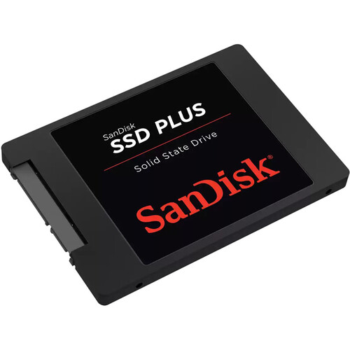 SanDisk 内蔵SSD 250GB SDSSDH3-250G-J25 SSD Interno SANDISK 250GB Plus 2.5 SATA (545-505MB/S) - Loja dos