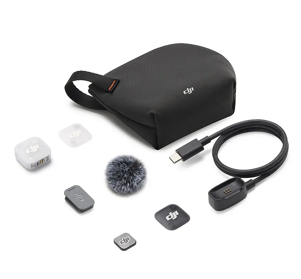Microfone DJI Mic Mini 2 (1 TX Microfone) BR - DJI146 - Loja dos