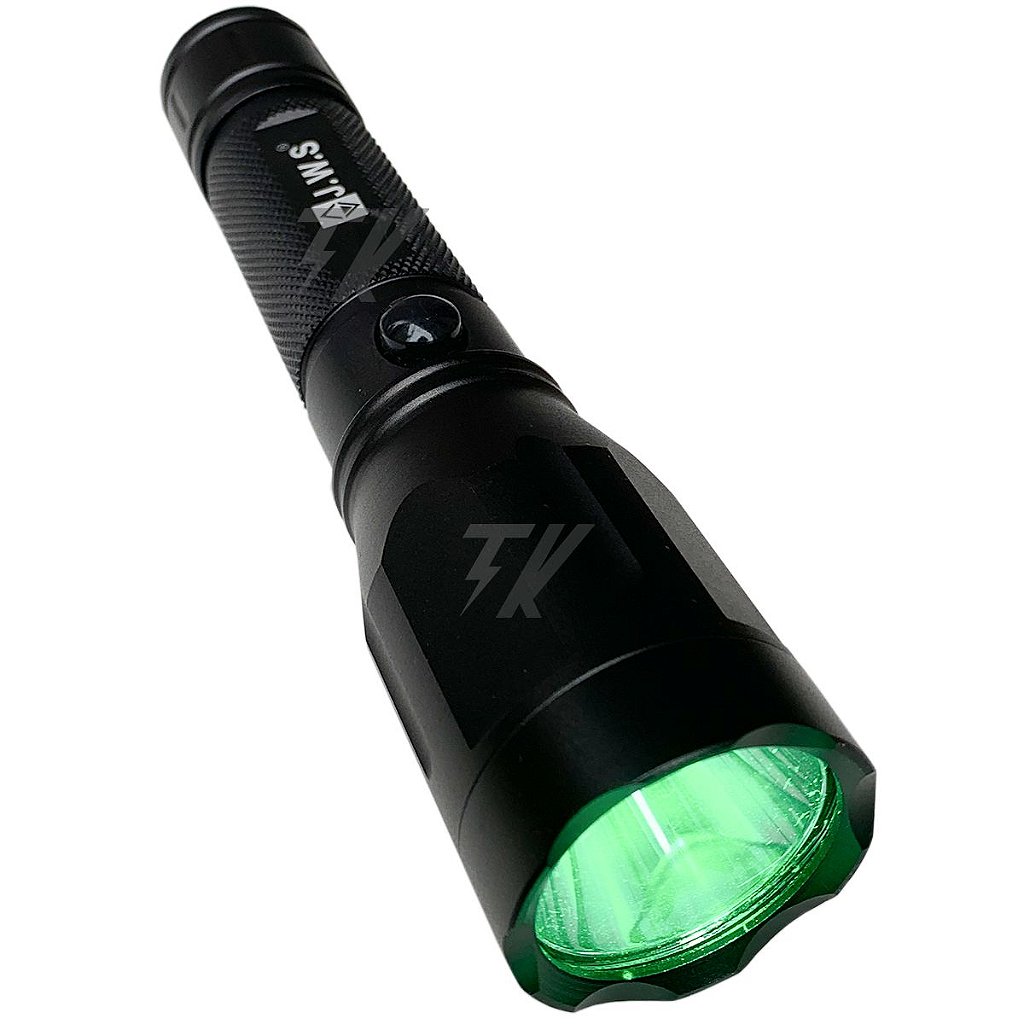 Lanterna Para Caça WS-533Q, Com Luz Verde e Gatilho Tático - Loja de  Lanterna e Acessórios