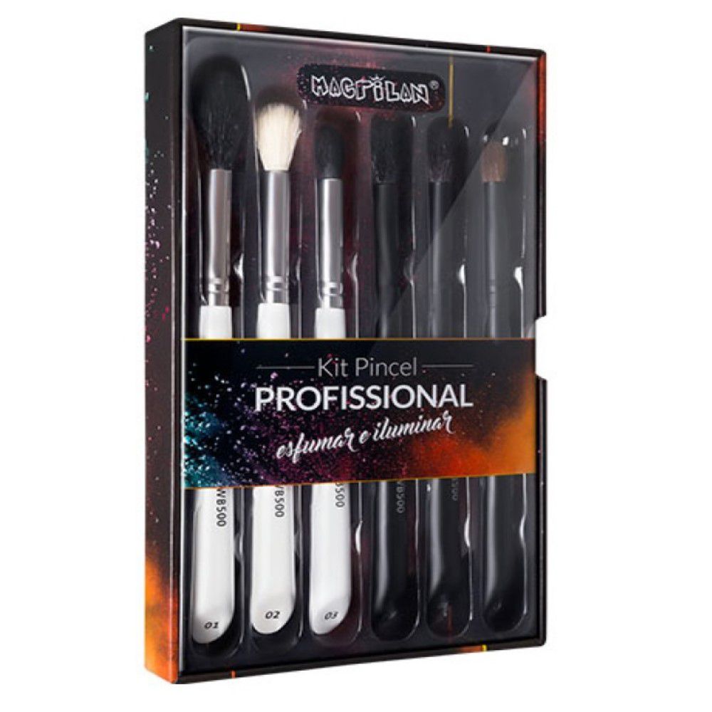 Kit Com 3 Jogos Pinceis Profissionais Macrilan - A2
