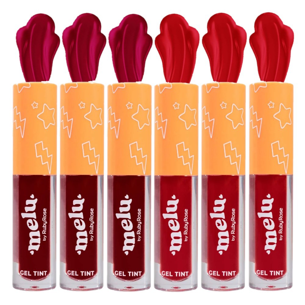 Gel Lip Tint Ruby Rose Melu Atacado Revenda HB8232 - 06 Unid