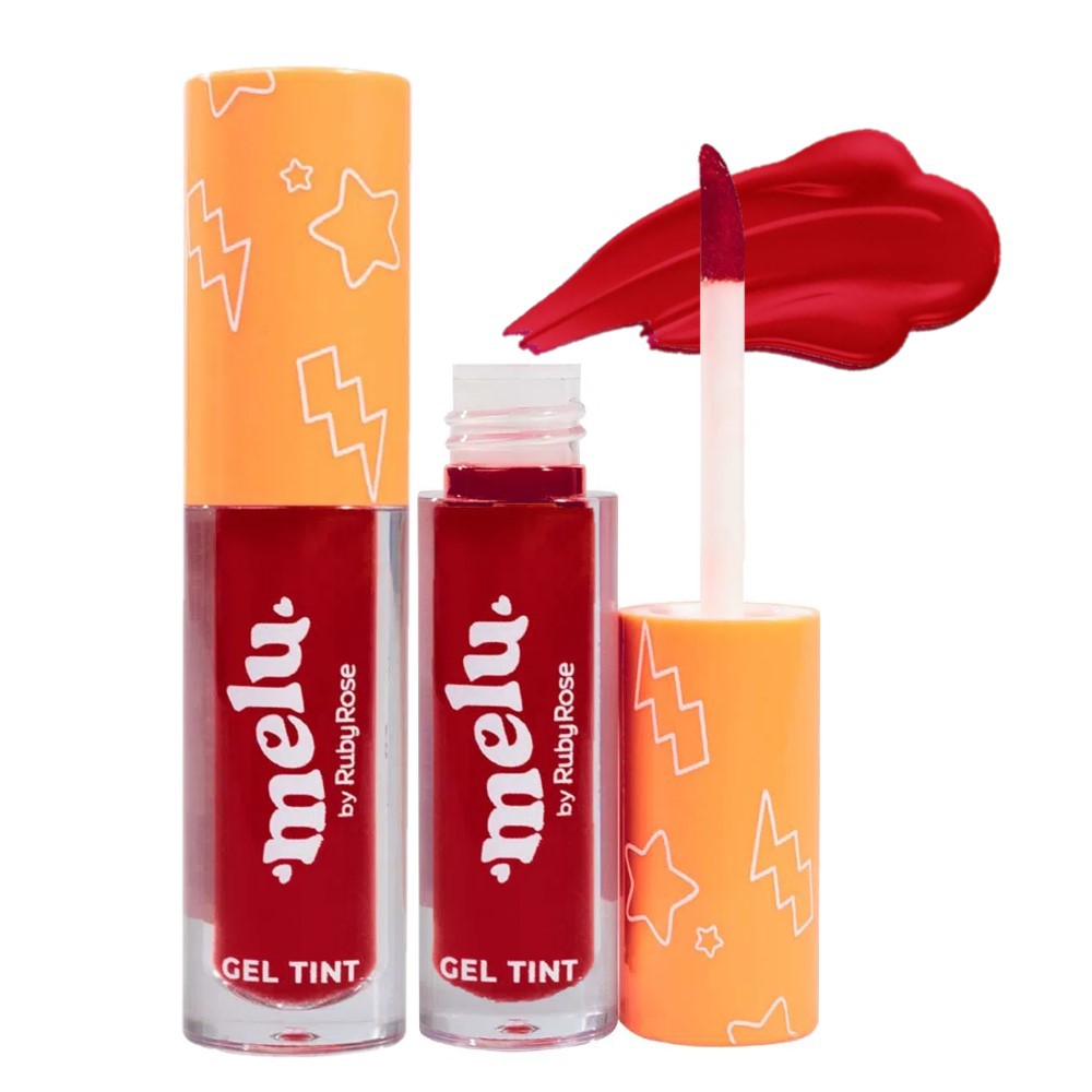 Gel Lip Tint Ruby Rose Melu Atacado Revenda HB8232 - 06 Unid