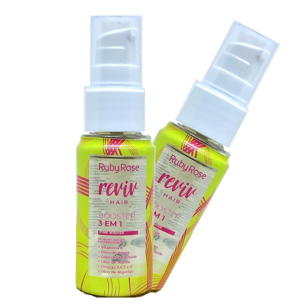 Ruby Rose - Reparador Nutritivo Capilar Booster 3 em 1 Pink Wishes