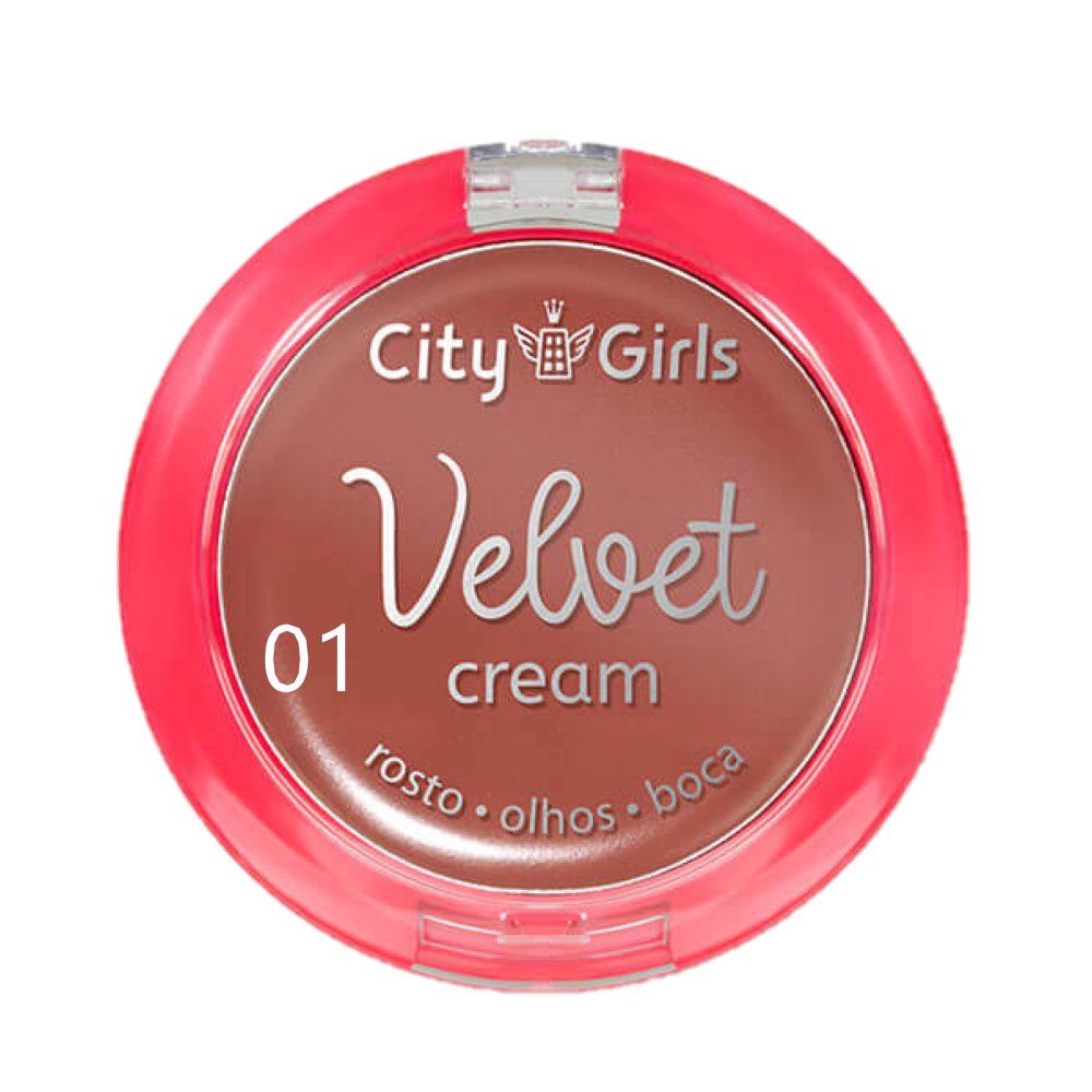 City Girls - Blush Cream Multifuncional CG311 - 04 Unid ( Validade