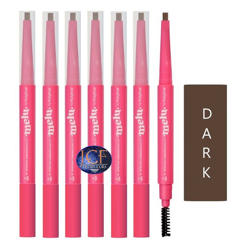 roses0331 ★ Ruby Rose - Lápis de Sobrancelhas Chanfrado Melu Dark