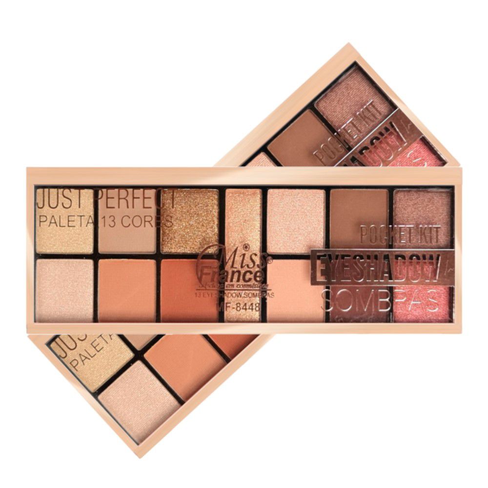 Miss France - Paleta de Sombras Just Perfect MF8448 Cor 01