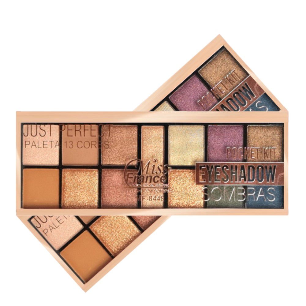 Miss France - Paleta de Sombras Just Perfect MF8448 - 12 Und