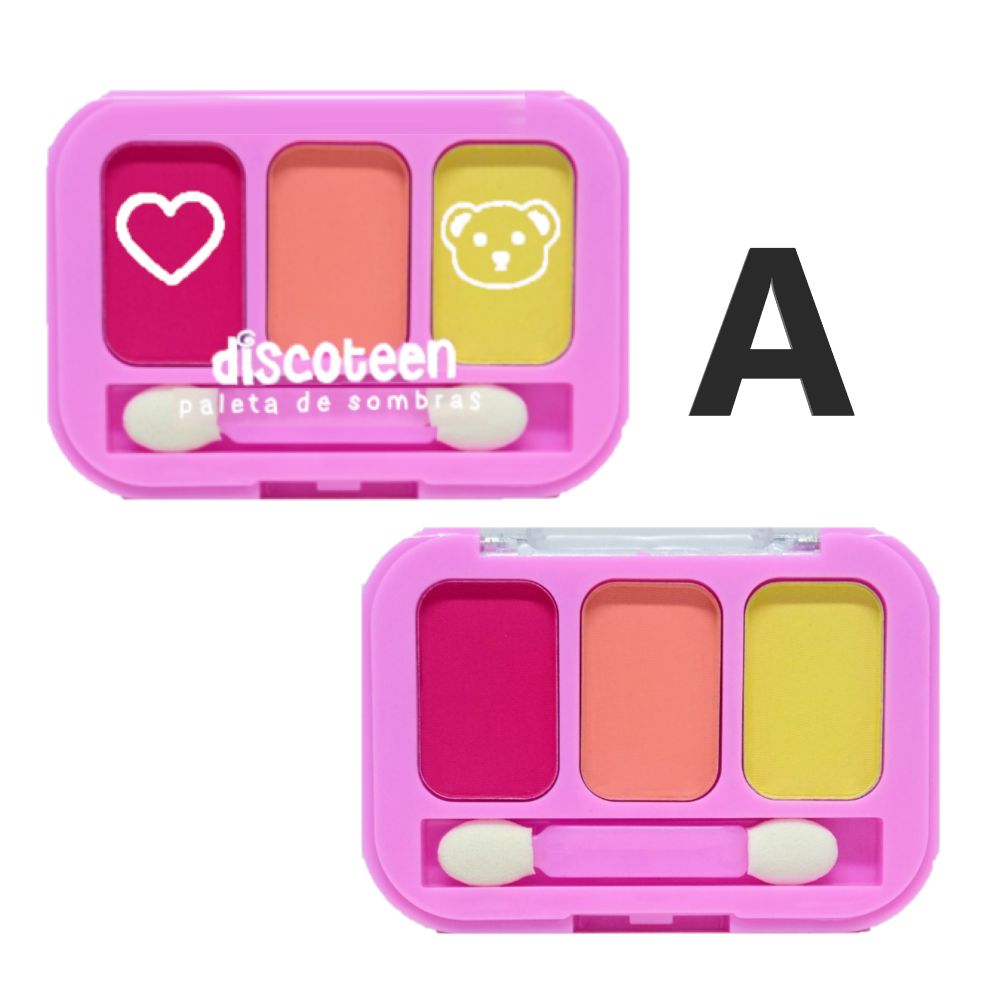 Discoteen - Trio de Sombra Fofa HB102344 - Kit C/24 und