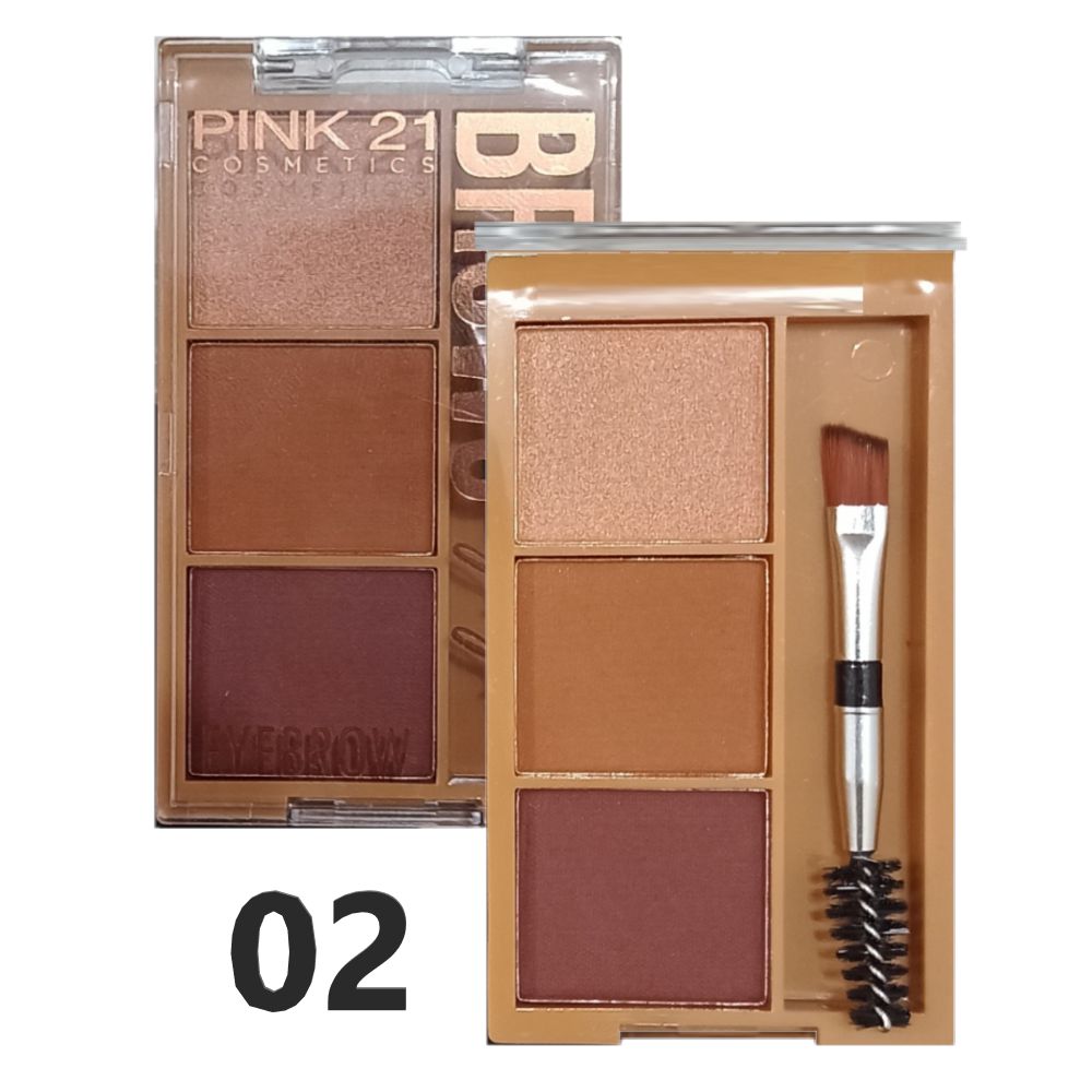 Pink 21 - Sombra Sobrancelhas e iluminador CS2786 - 6 Und Pink 21 - Sombra Sobrancelhas e iluminador CS2786 - 6 Und