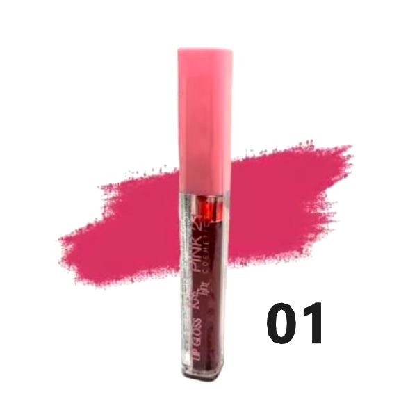 Pink 21 - Lip Gloss Kiss Tint CS2855 - Kit C/8 Und - Distribuidora