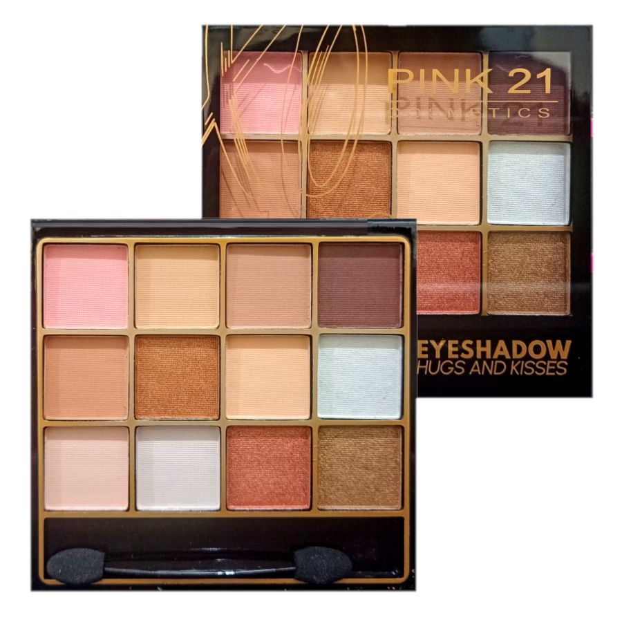Pink21 - Paleta de Sombra Hugs And Kisses CS3607 -KIT C/6un