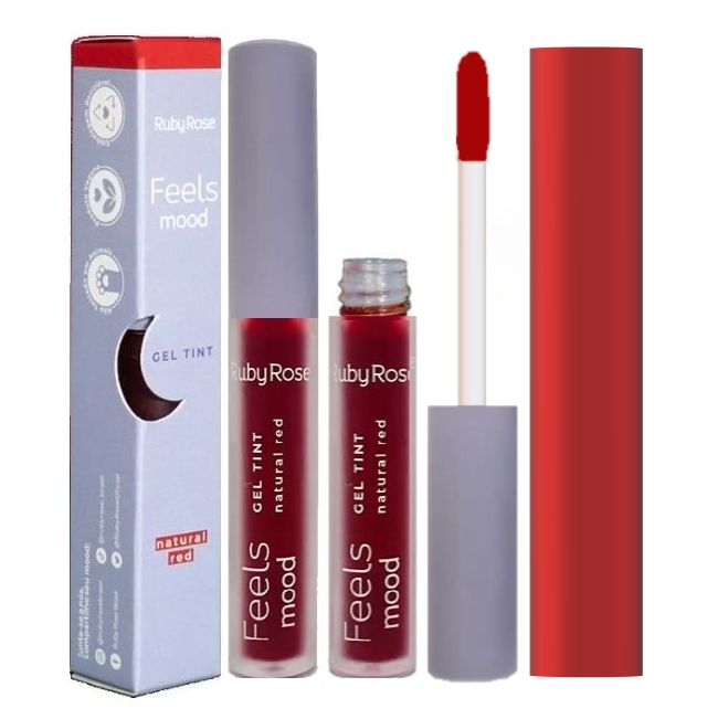 Novo Gel Tint Ruby Rose Atacado Feels Mood HB565 - 12 Unid