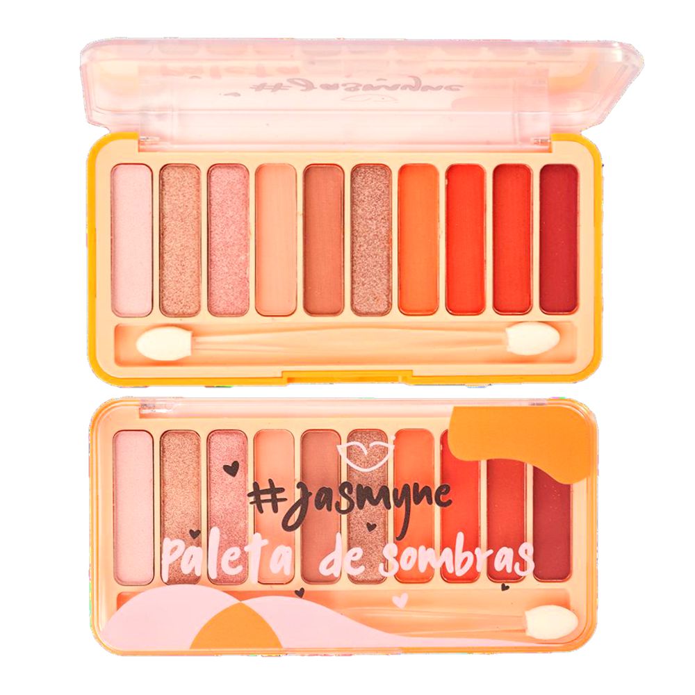 Jasmyne - Paleta de Sombras JS12051 - Kit C/6 Und - Distribuidora