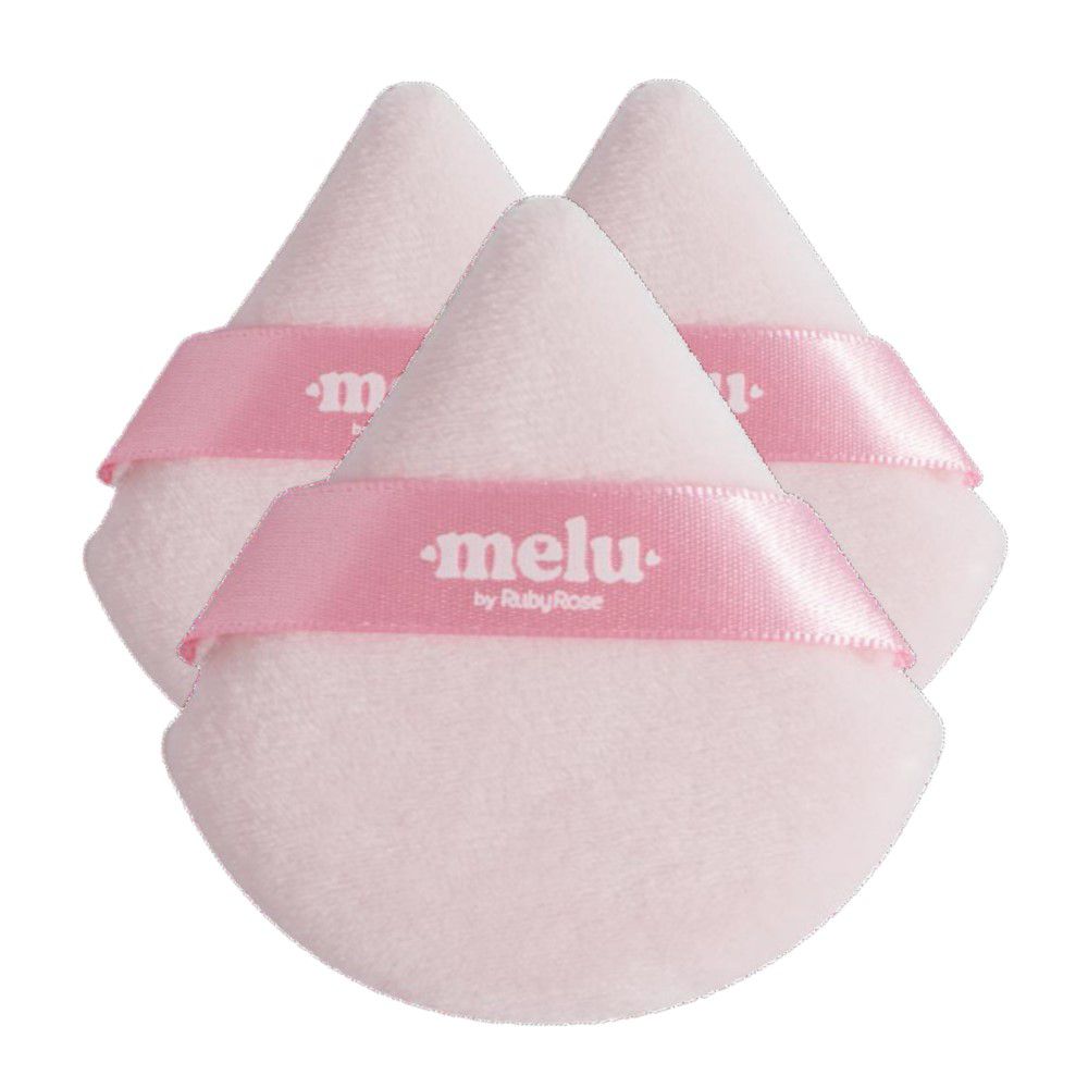 Ruby Rose - Esponja Triangular Fluffy Puff Melu RRS01 - UNIT
