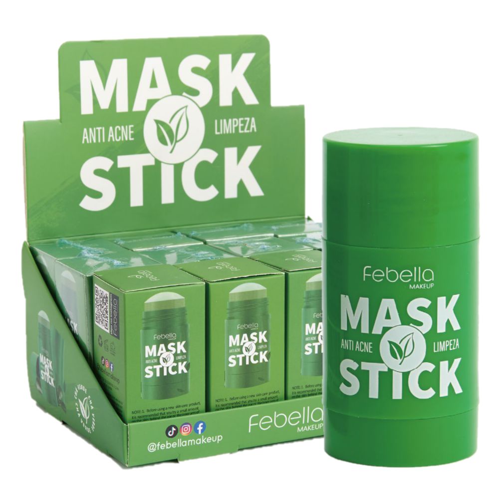 Febella - Mask Stick Limpeza Anti Acnce - 12 Und ( Validade: 11