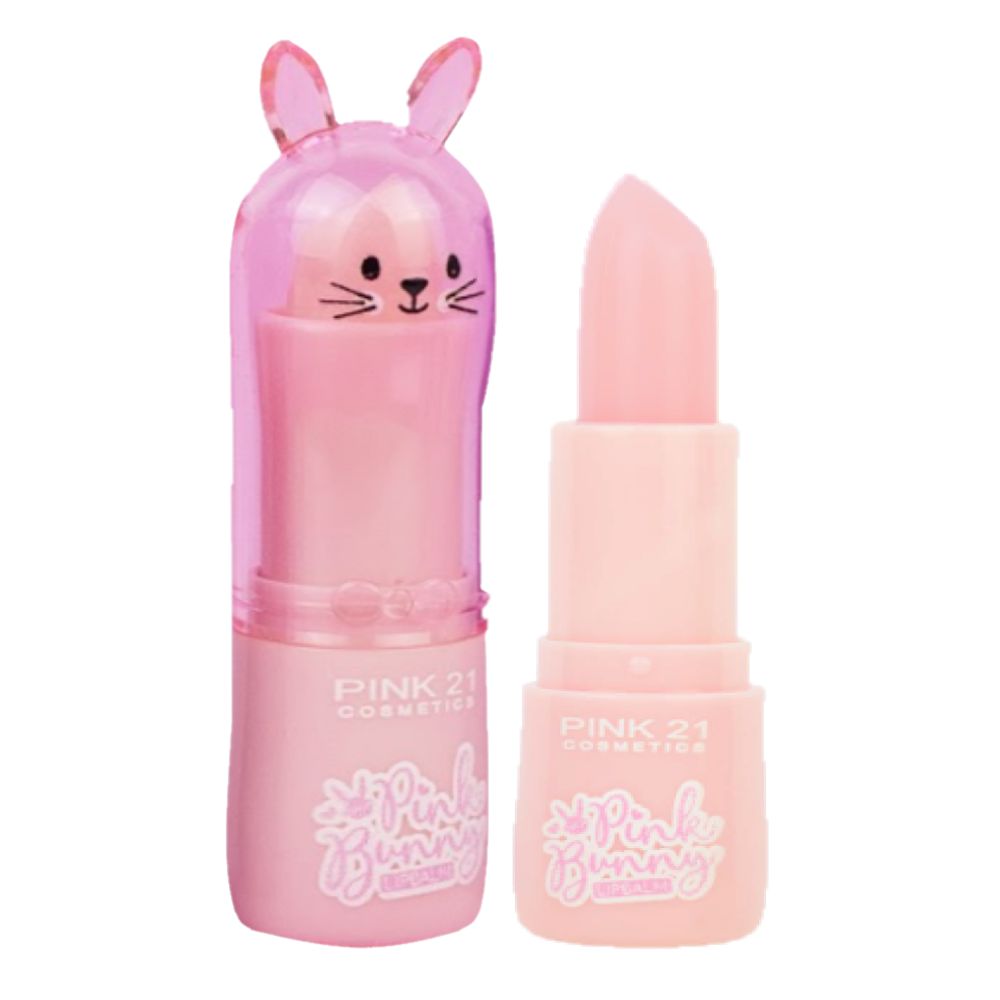 Pink21 - Lip Balm Pink Bunny CS4183 - Kit C/24 Und - Distribuidora