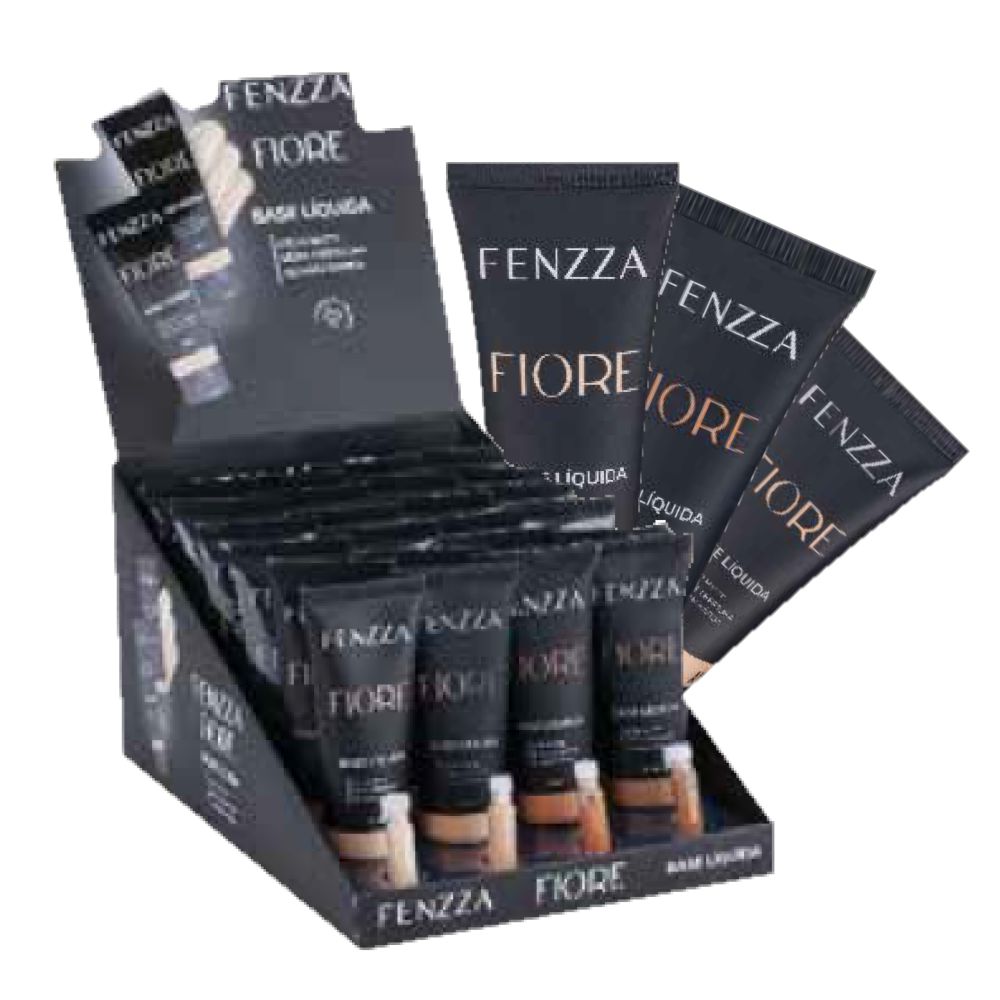 Fenzza - Base Efeito Matte Fiore BE74 - Kit C/4 Und