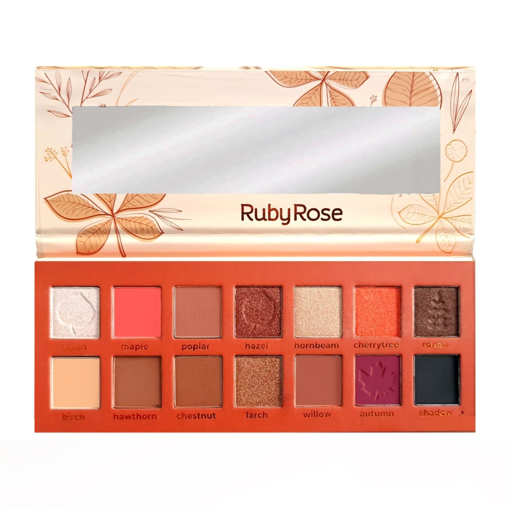 Ruby Rose - Paleta de Sombras Falling Leaves HBF539 - UNIT