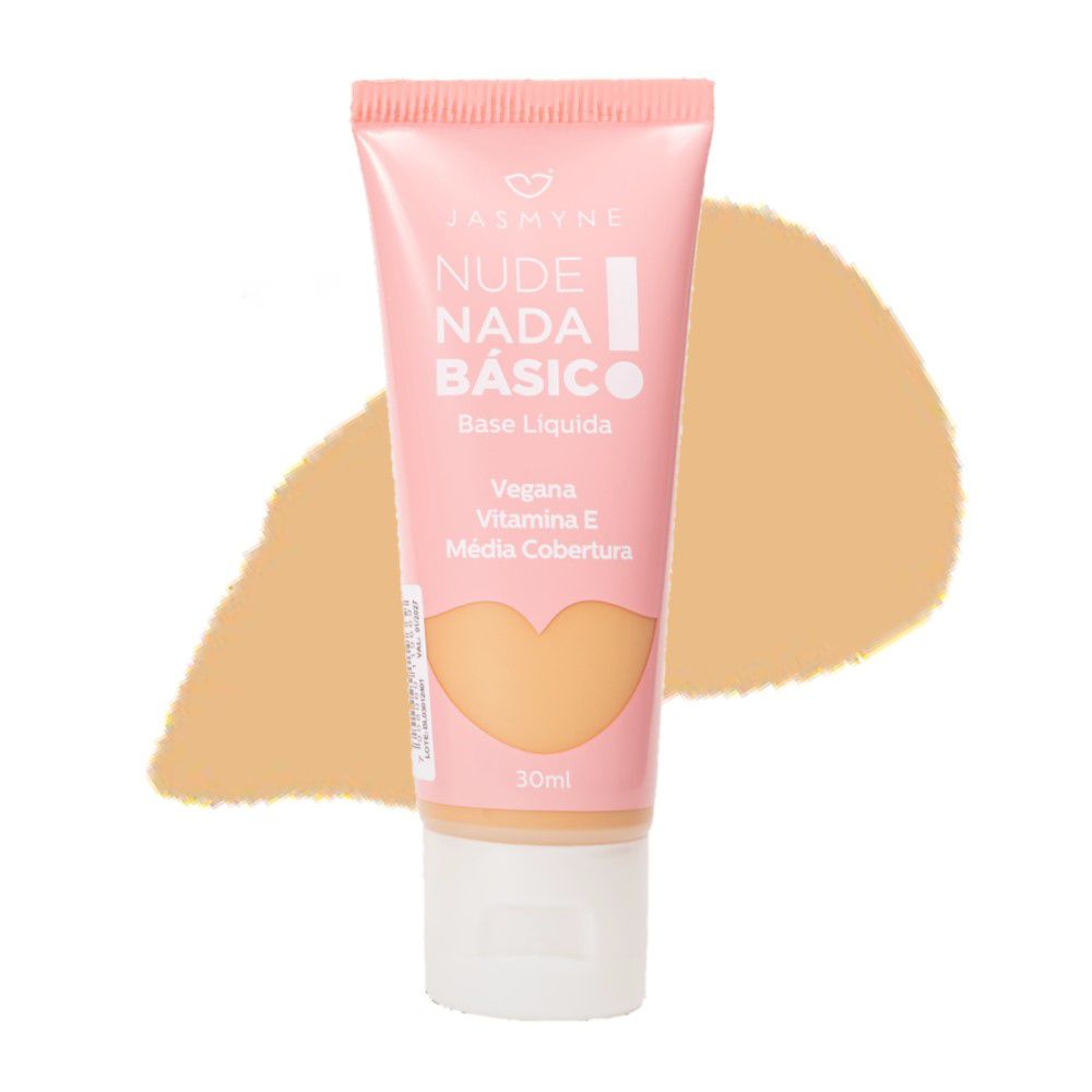Jasmyne - Base Liquida Nude Nada Basico JS00058 (A) - 03 UND