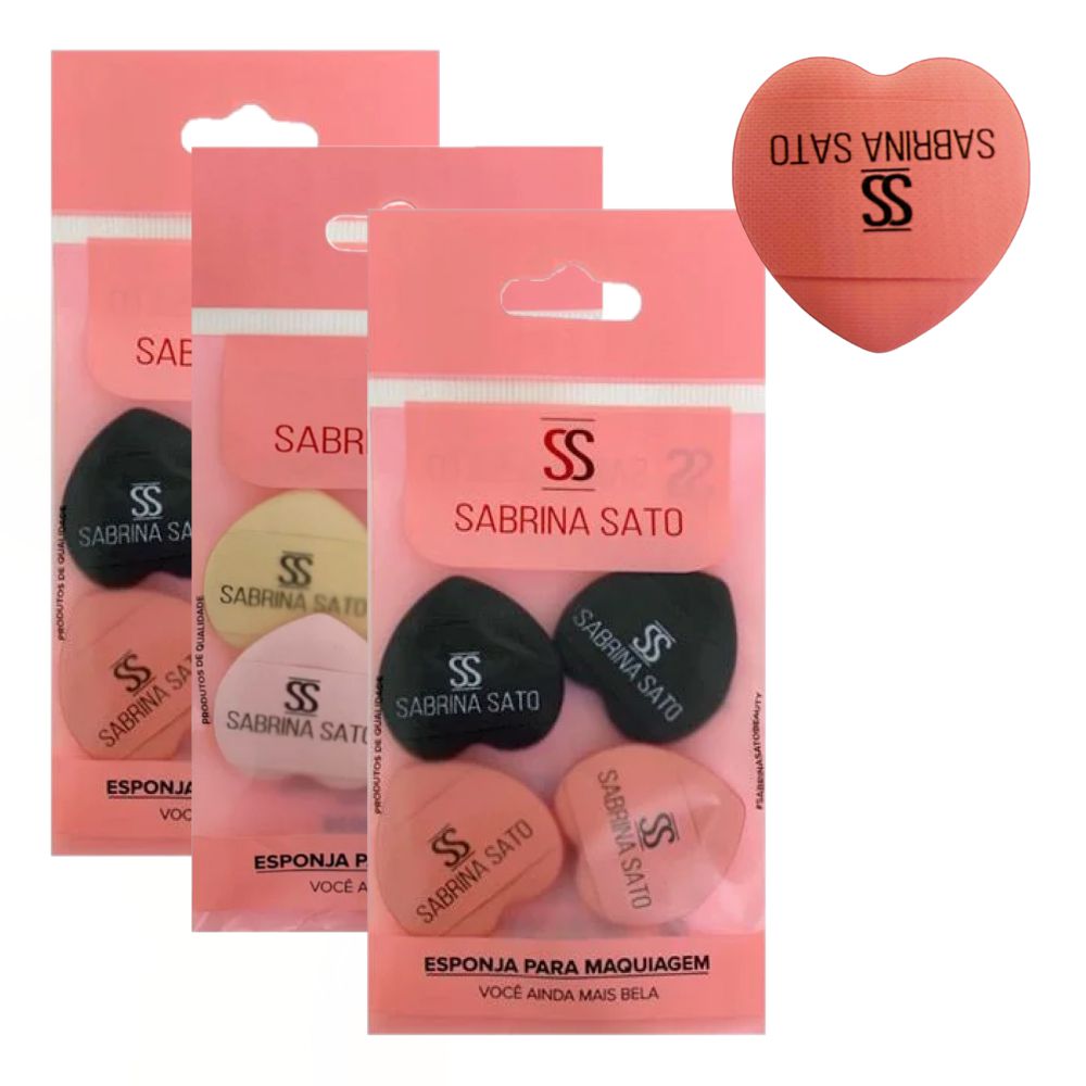 Sabrina Sato - Kit de Esponja Para Dedo SS3036 - 12 Und