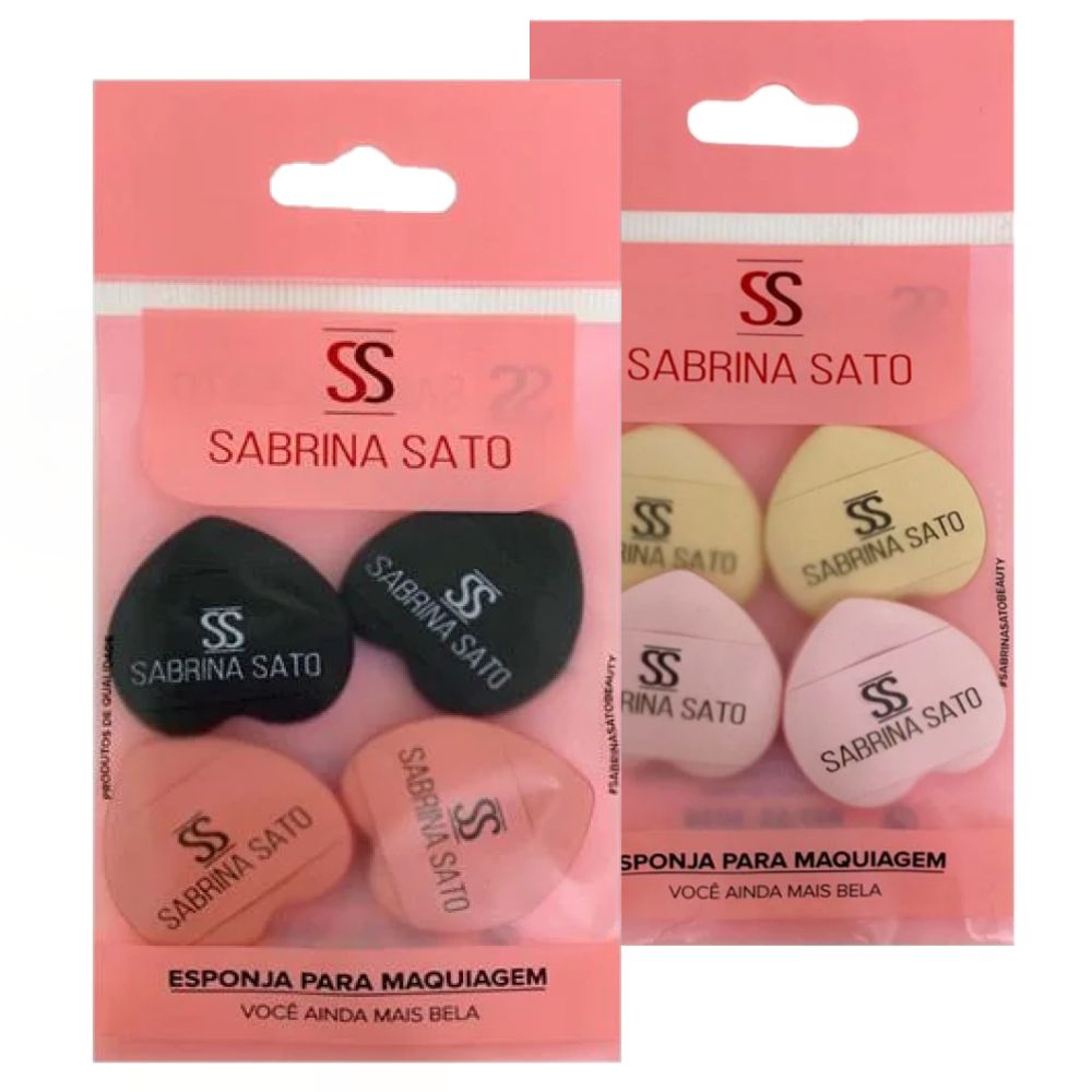 Sabrina Sato - Kit de Esponja Para Dedo SS3036 - 12 Und