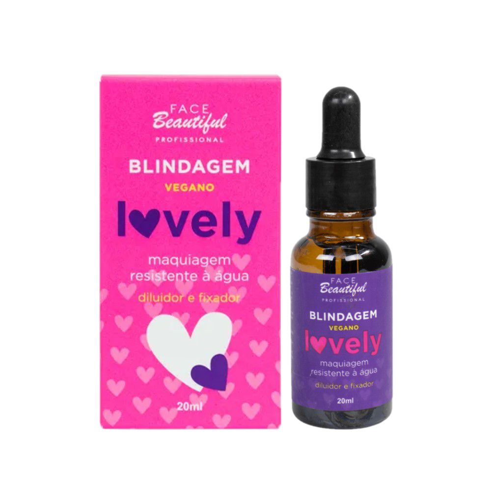 Face Beautiful - Blindagem Lovely Vegano FB391 - UNIT