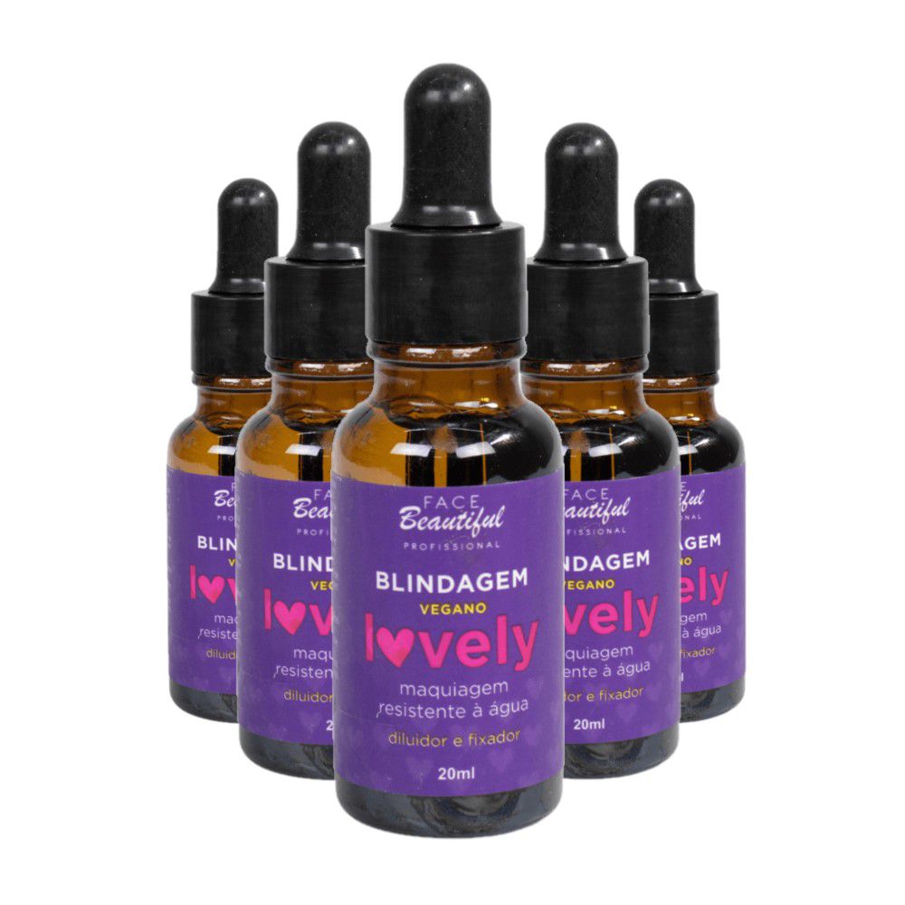 Face Beautiful - Blindagem Lovely Vegano FB391 - 12 UND