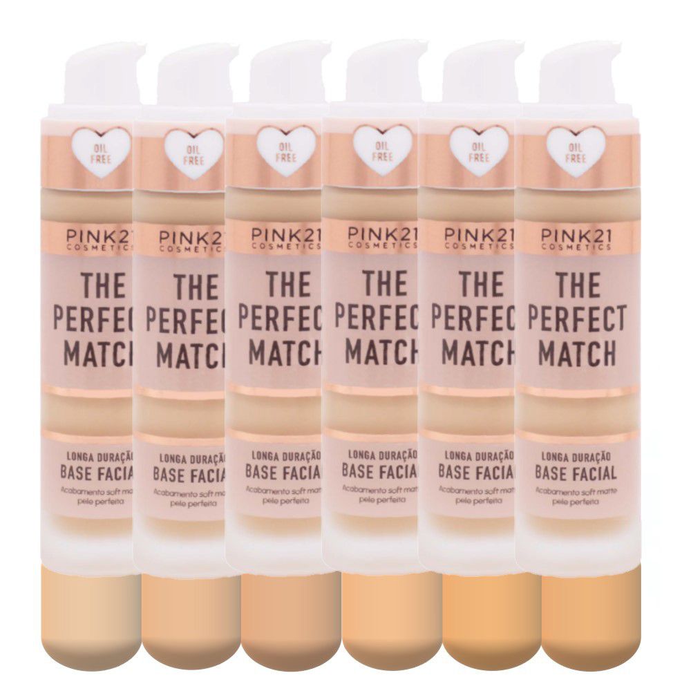 Pink 21 - Base The Perfect Match Soft Matte CS4404 - 24 Und