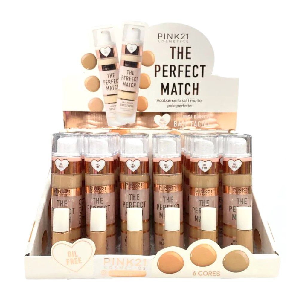 Pink 21 - Base The Perfect Match Soft Matte CS4404 - 24 Und Pink 21 - Base The Perfect Match Soft Matte CS4404 - 24 Und